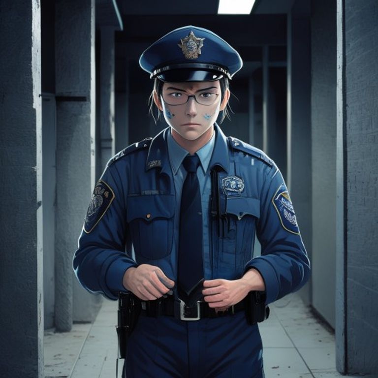 Forensics Police Officer