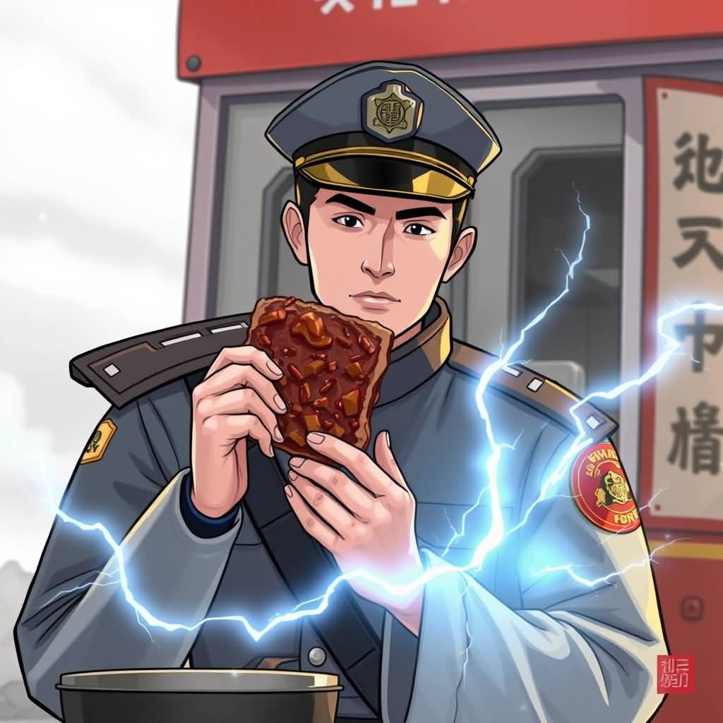 Officer With Dried Beef