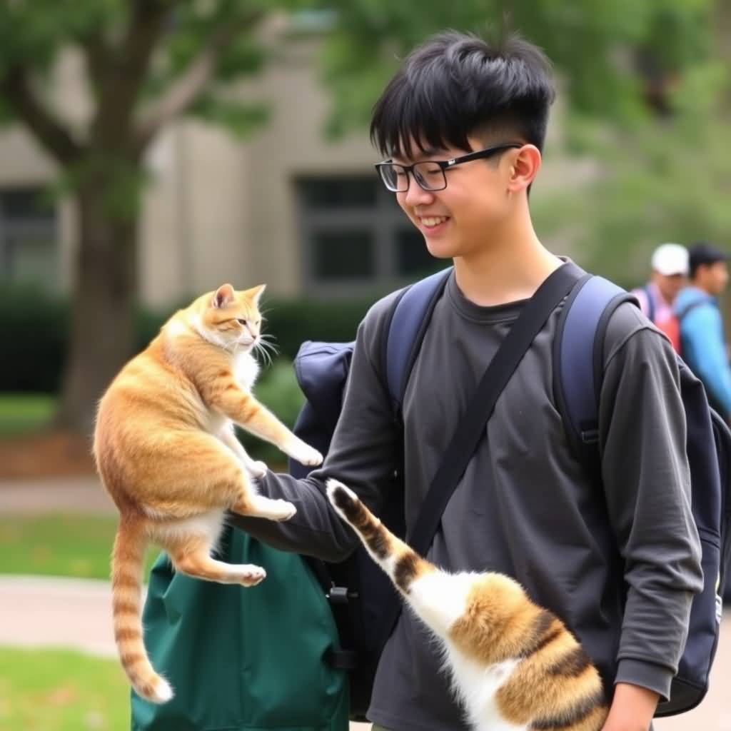 senior student (campus guide)