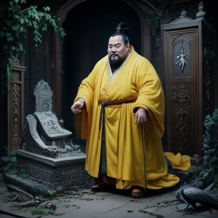 the yellow-robed daoist