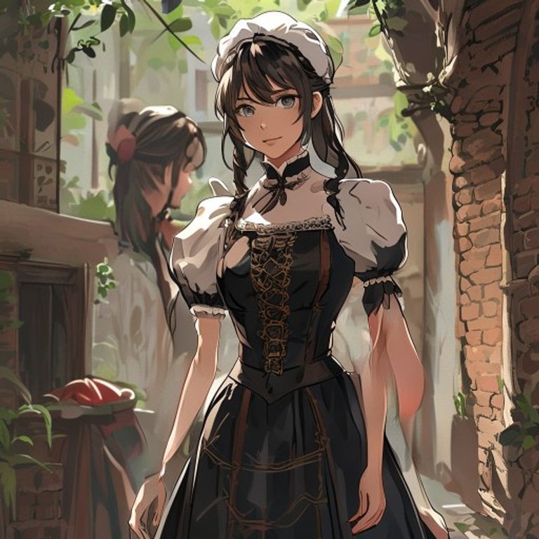 lin rou'er's maid