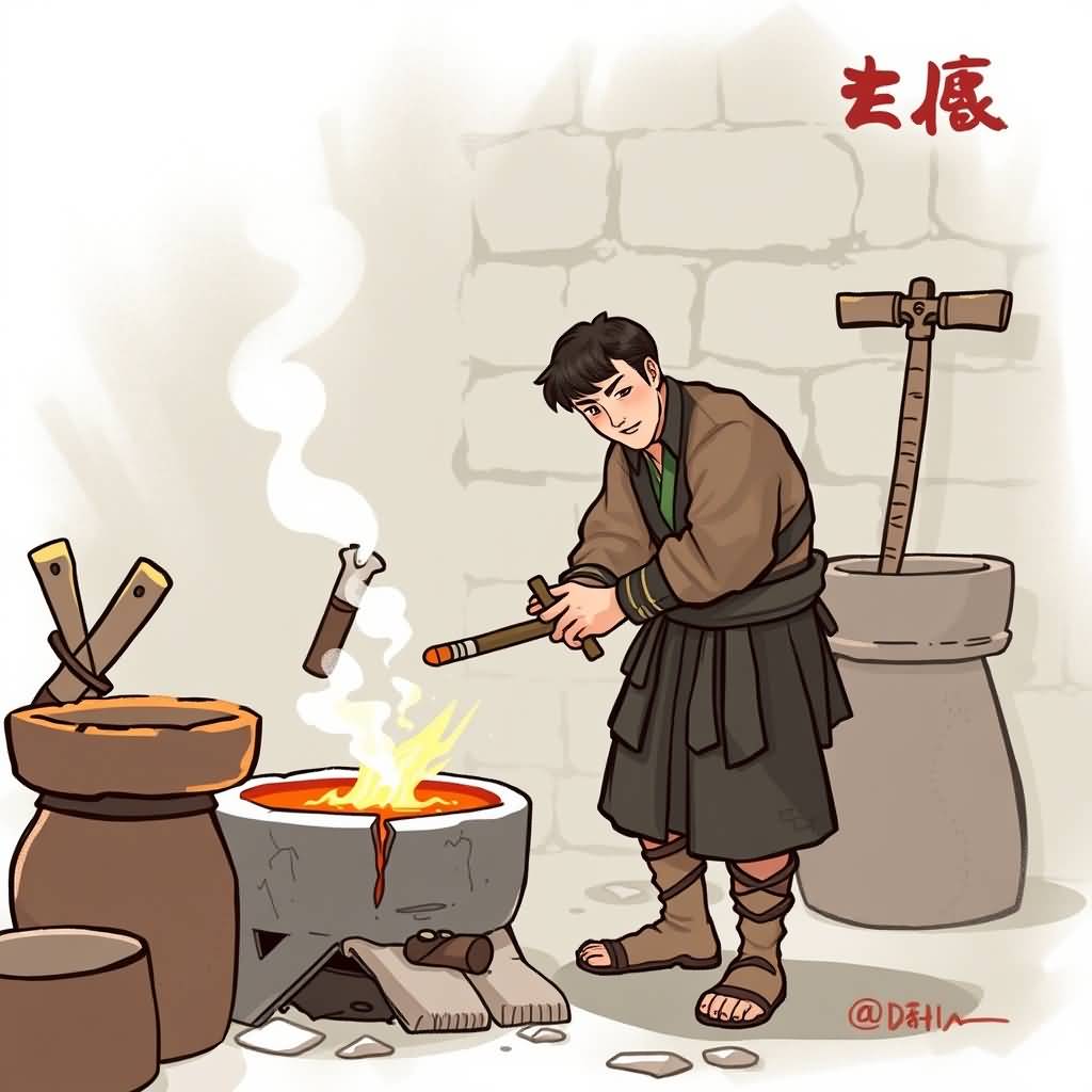A Smithing Team Worker