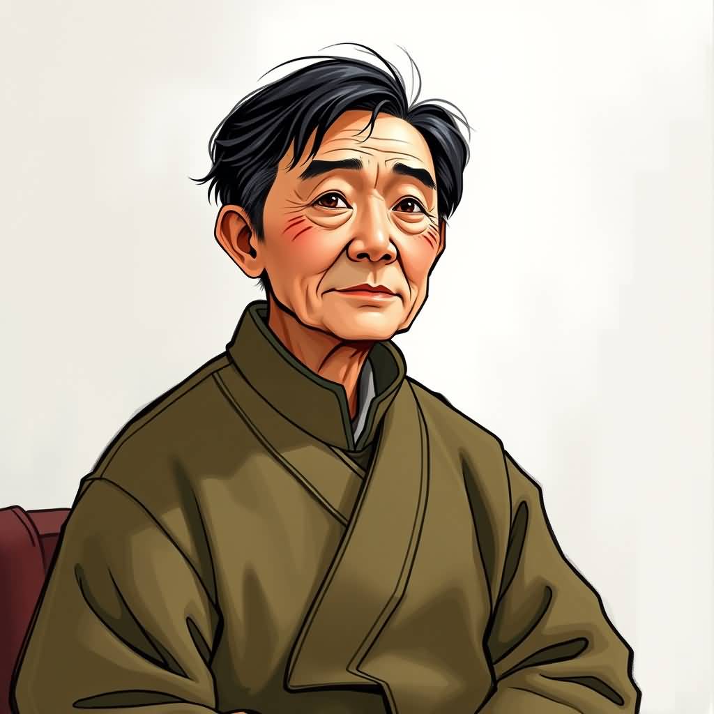aunt wang er's grandson