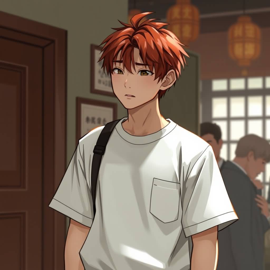 Red Hair Young Man