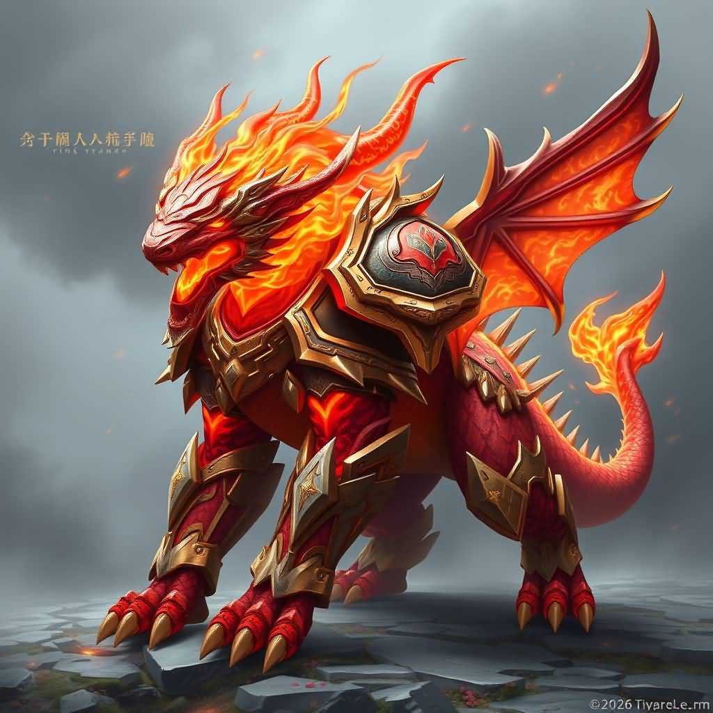 fire armor beast (mid‑grade general 3rd #1)