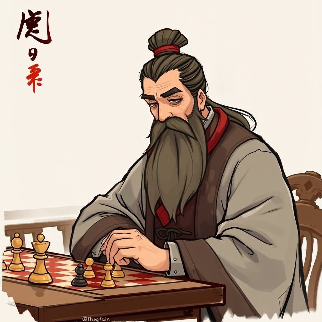 Zhang Family Middle-aged Man (long Beard)