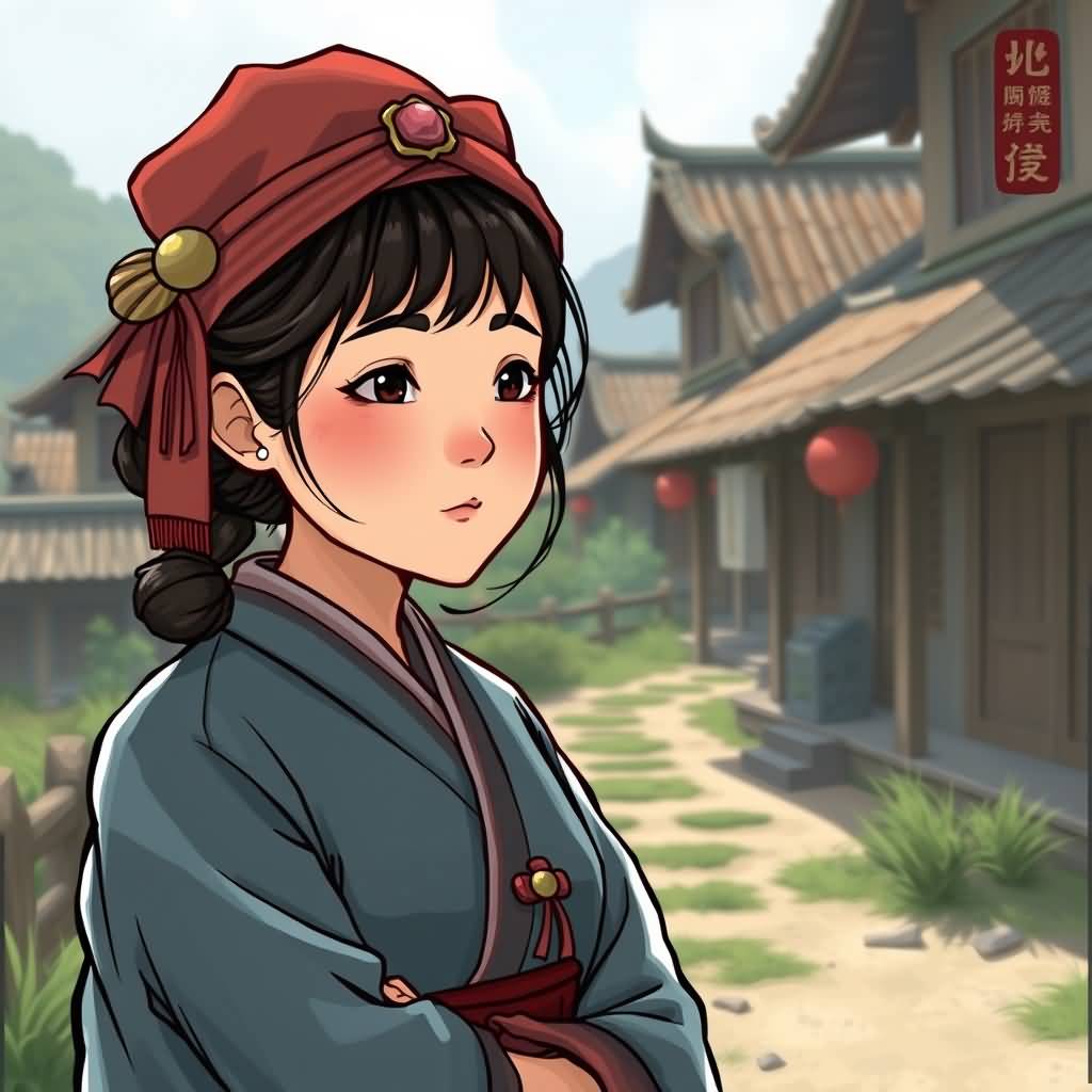 Gossiping Villager (second Woman)