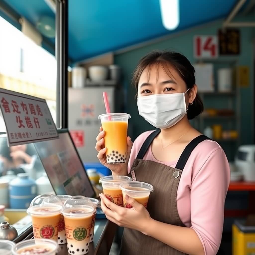 bubble tea shop owner