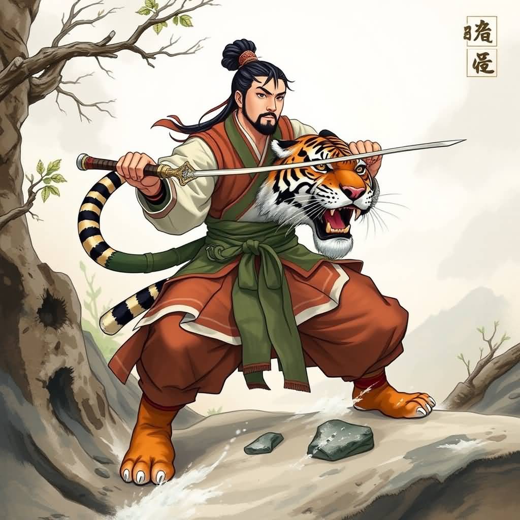 tiger‑slaying villager