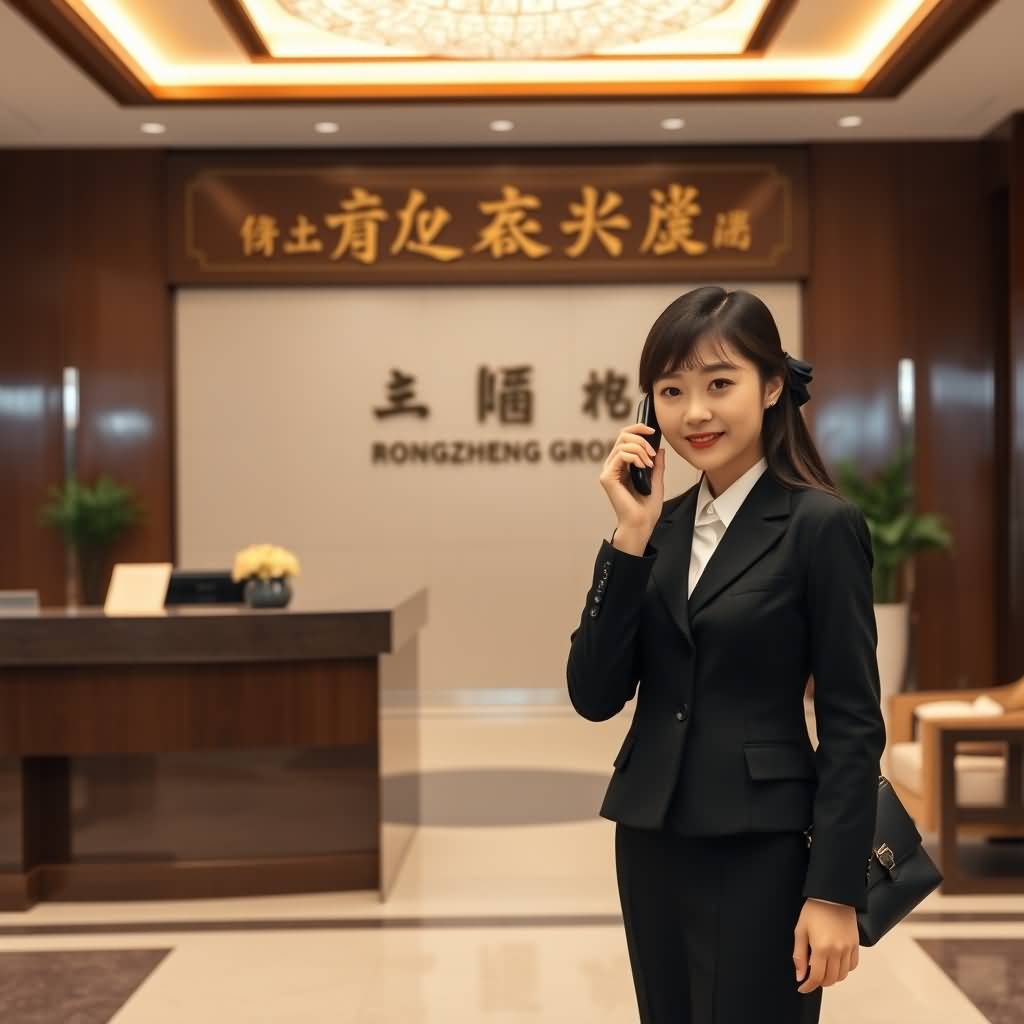 receptionist at rongzheng group