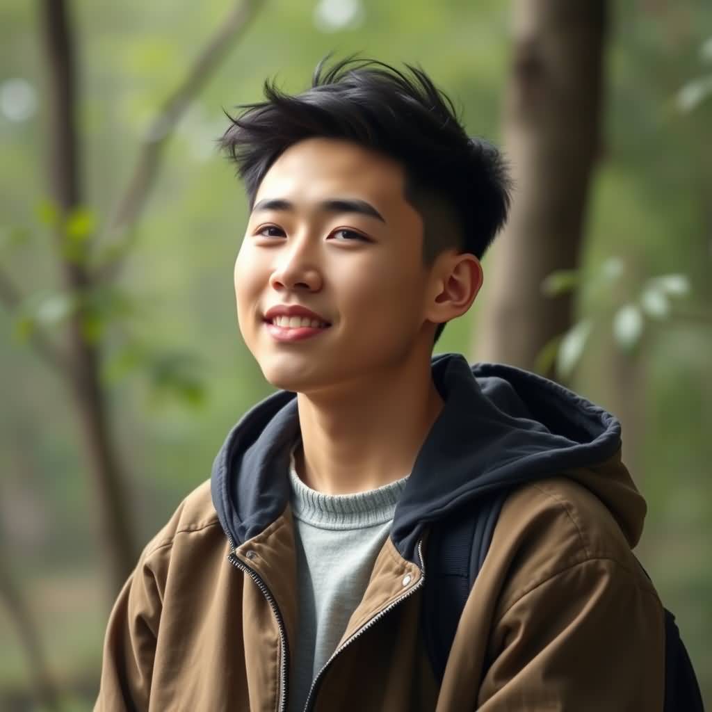 Eighteen-year-old Young Man