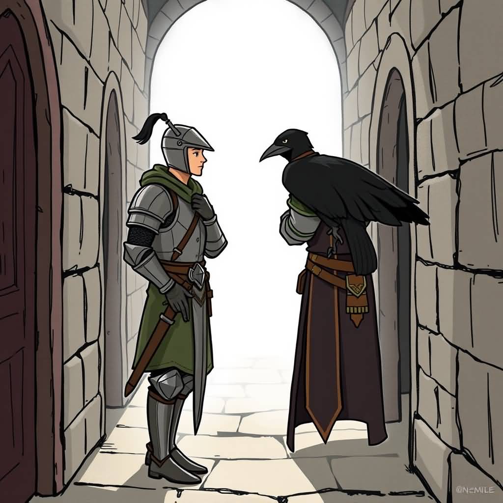 the knight who inquired