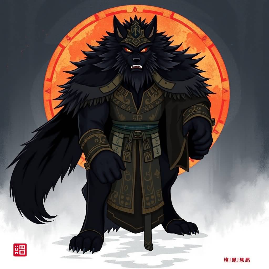 wolf king (black wolf king)