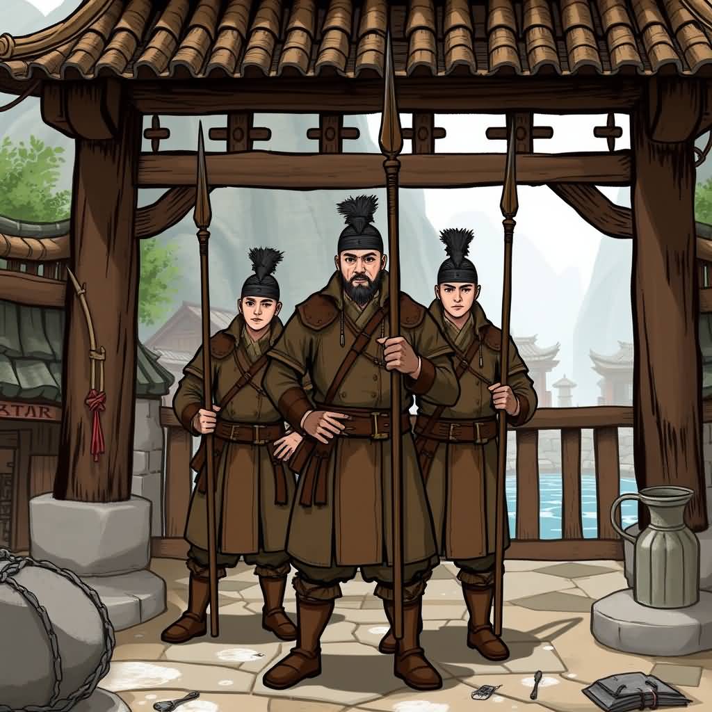 Village Gate Guard