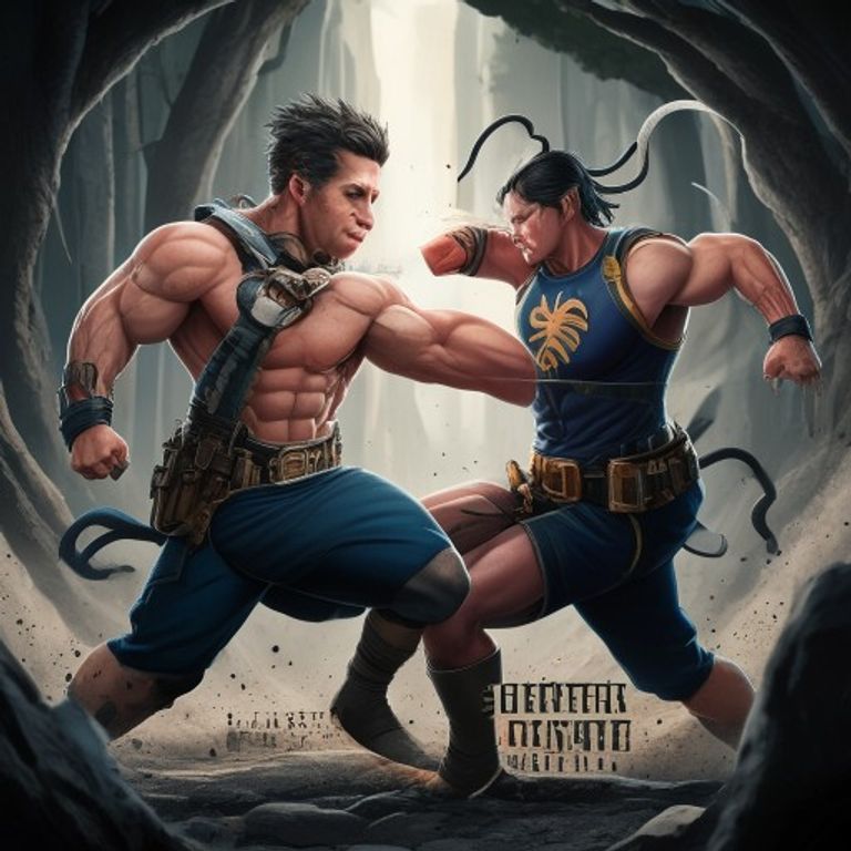 Strength-boasting Man