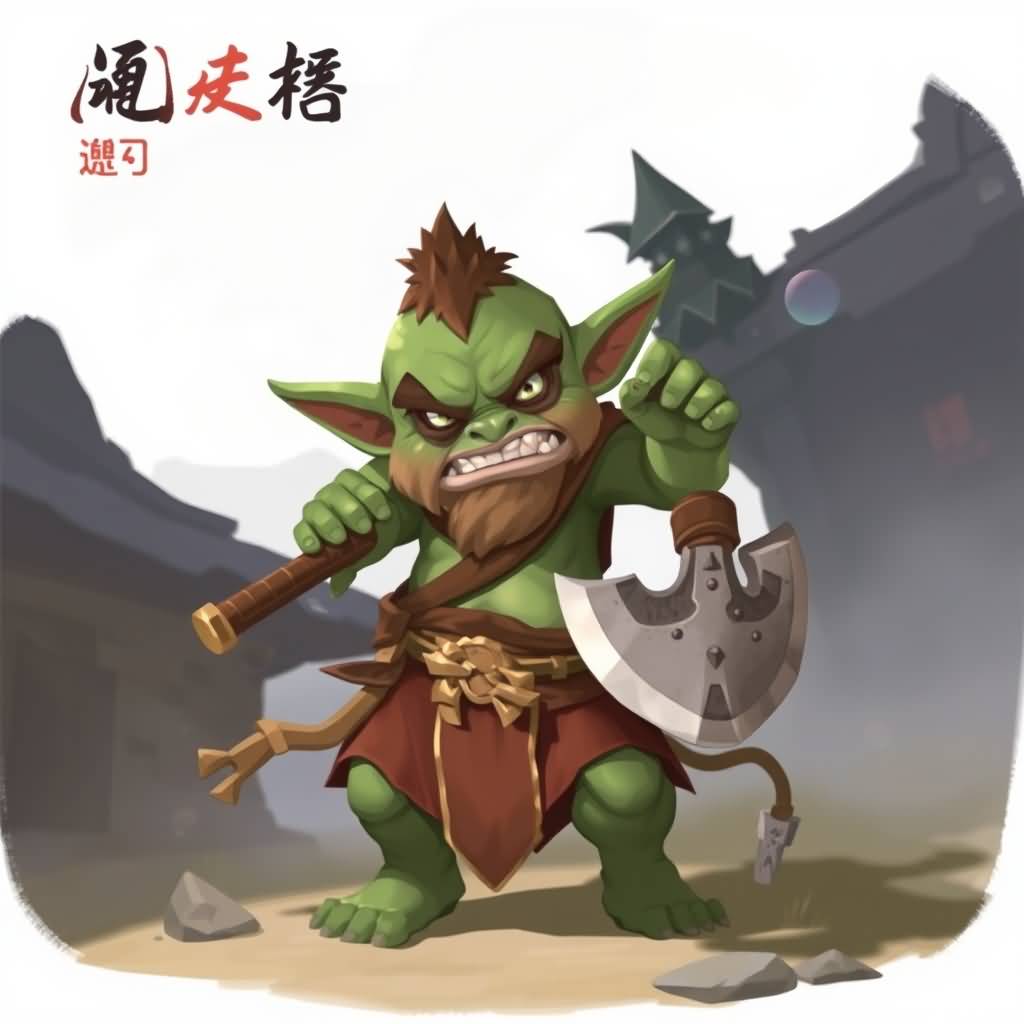 stone axe goblin