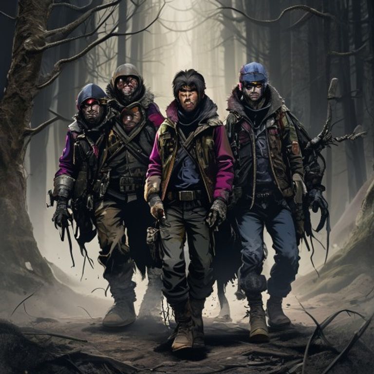 the four escaped scavengers