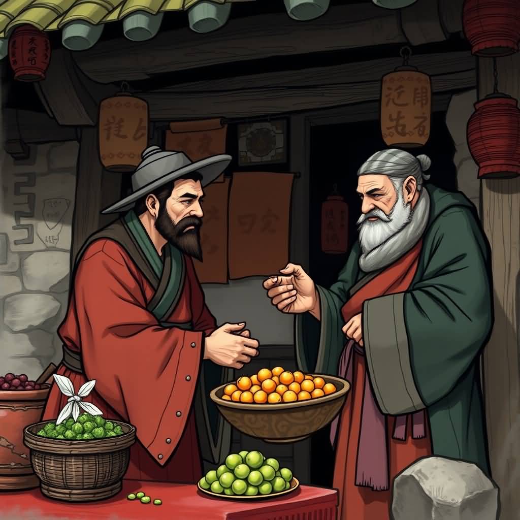 Middle-aged Merchant
