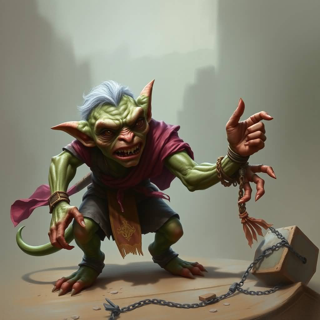 dislocated arm goblin