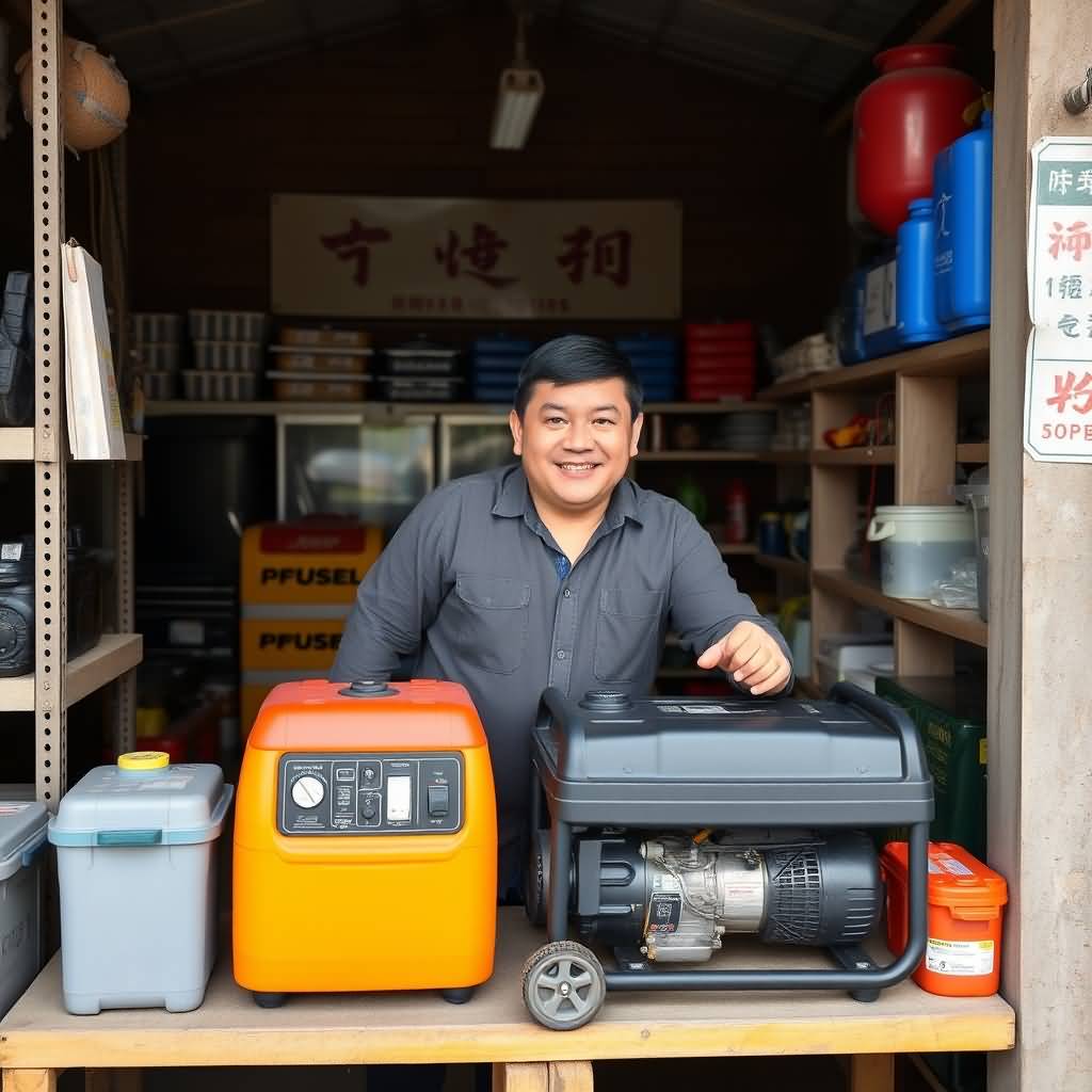 Fuel Generator Shop Boss