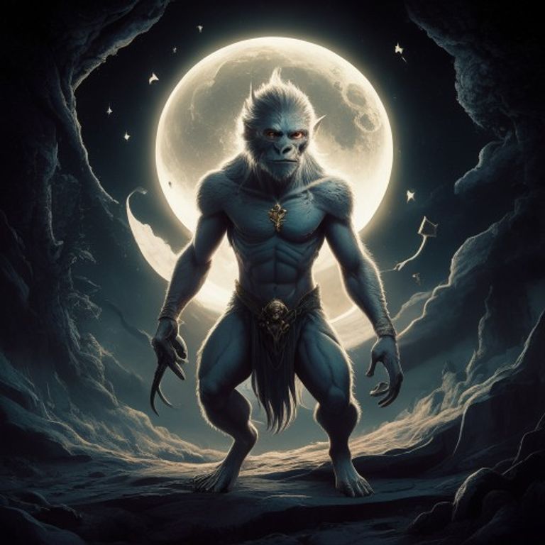 double moon star creature