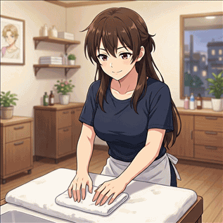 Working Lady (at Foot Massage Parlor)