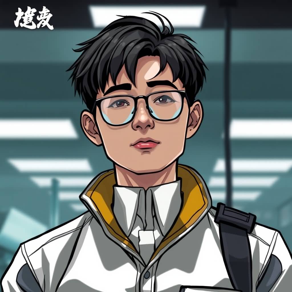 glasses man
