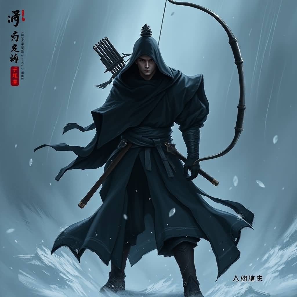 Black-clothed Leader