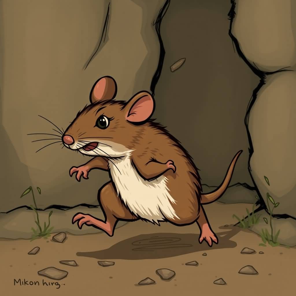 the warning mouse