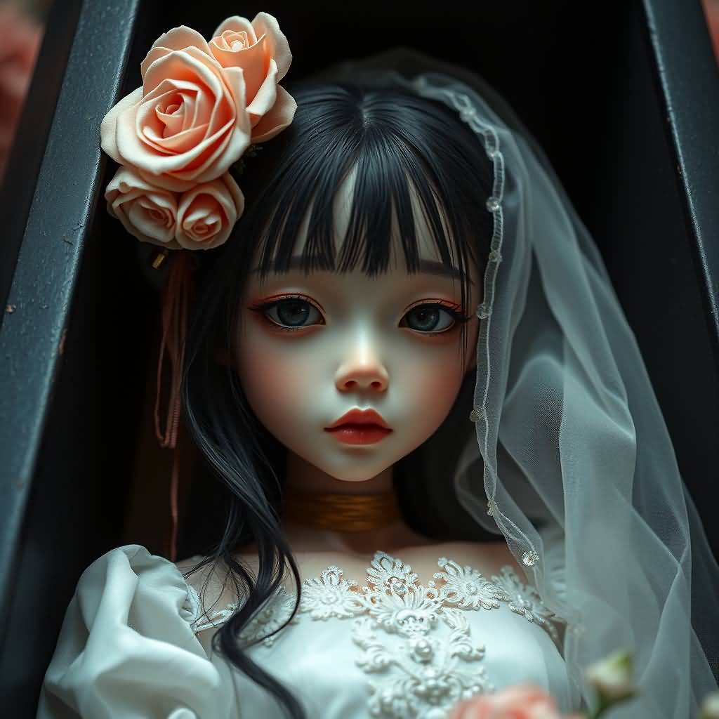 little girl / female corpse