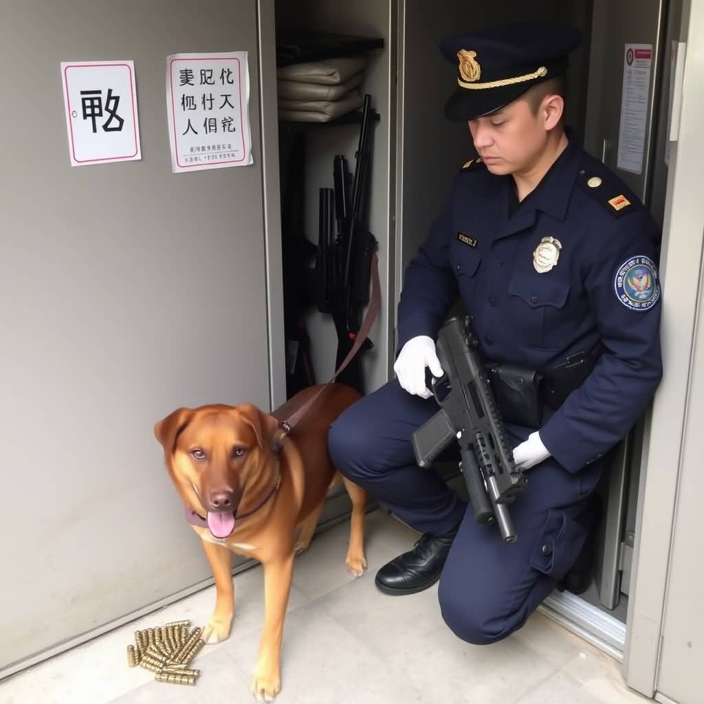 Police Officer (gun Repository)