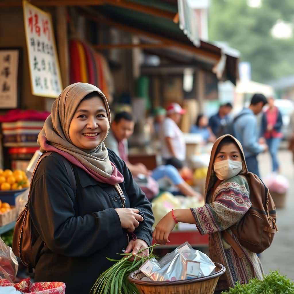 customer (market patron)
