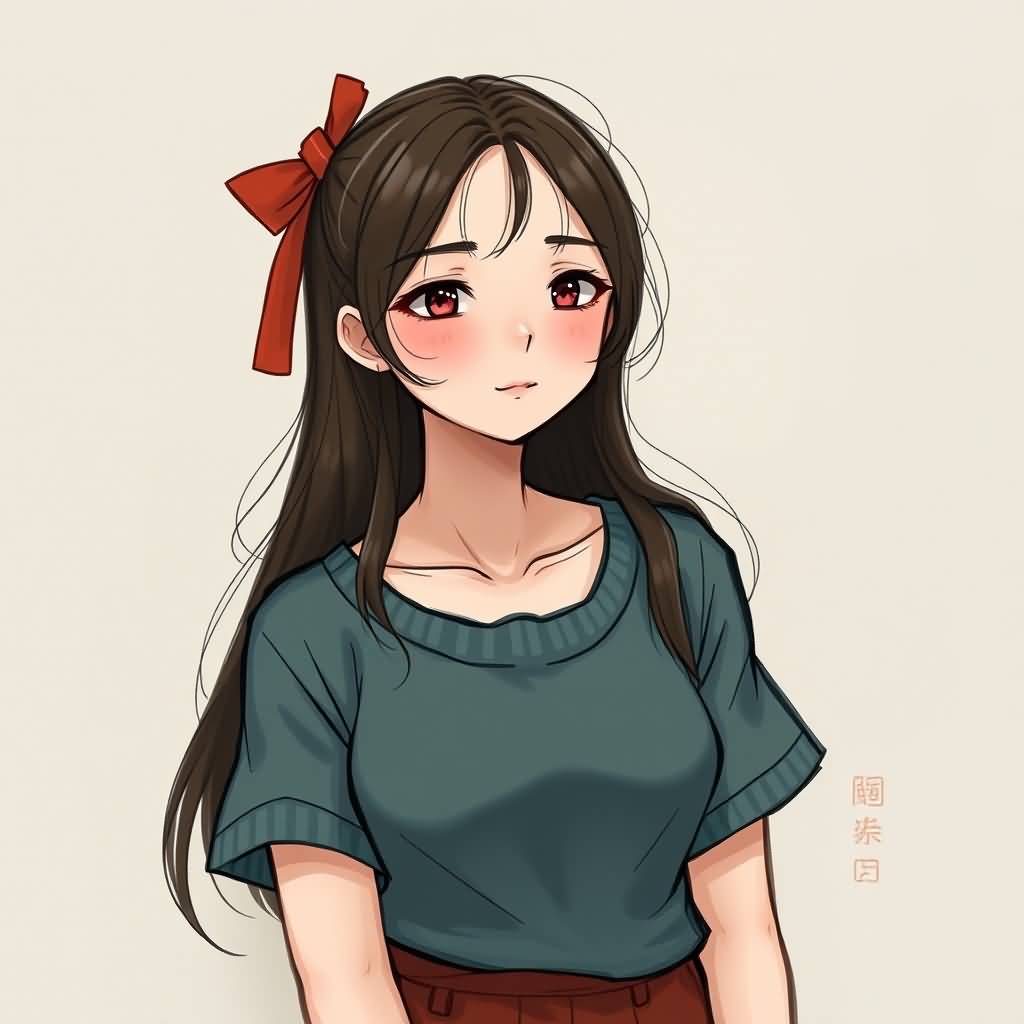 the high school girl (first-ranked)