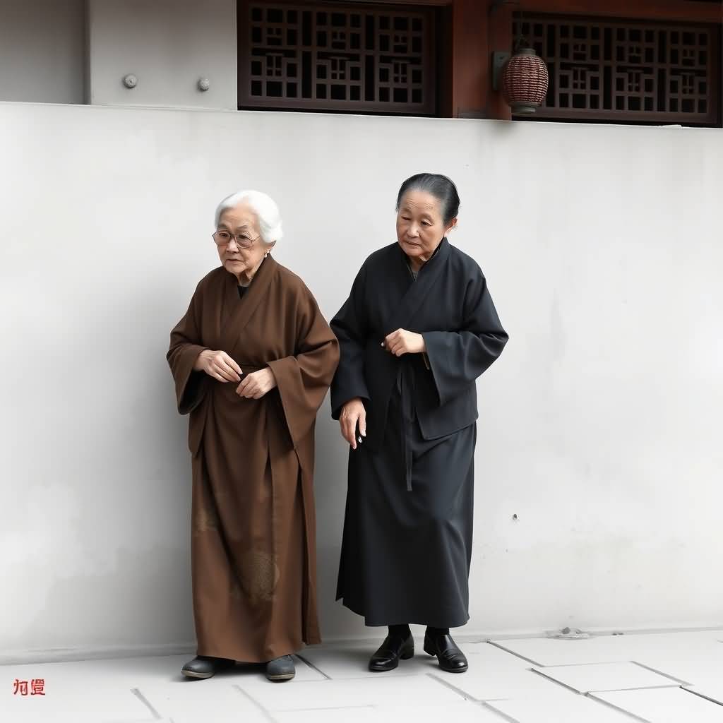 Two Old Maidservants Of Su Family