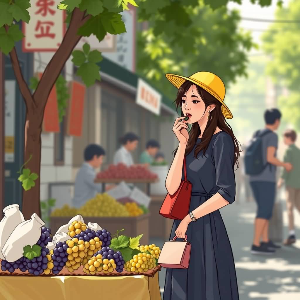 The Young Woman (customer)