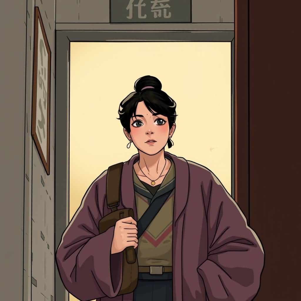 first middle‑aged woman