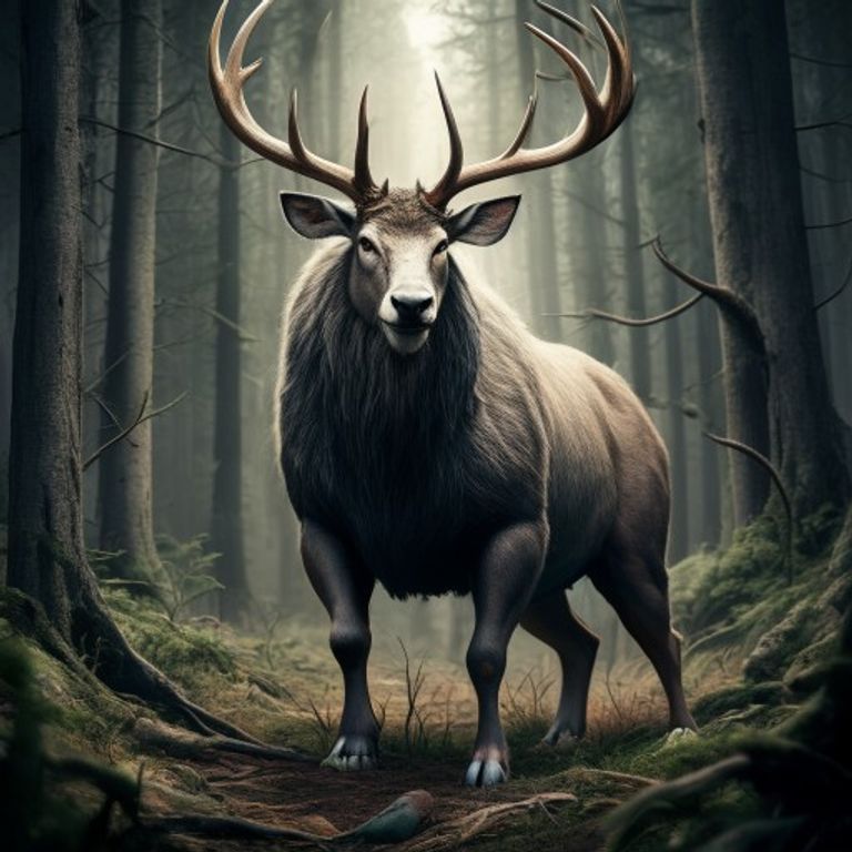giant deer