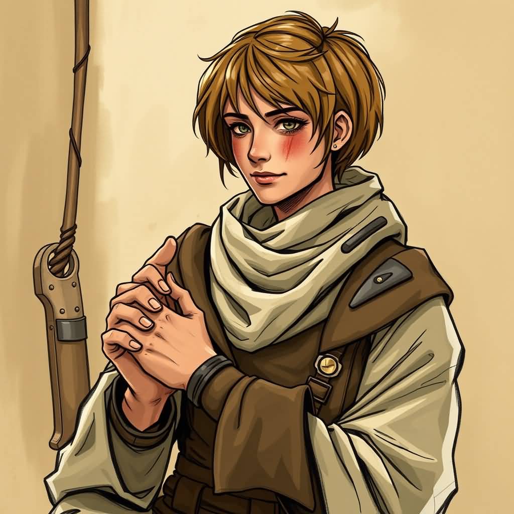 Short-haired Woman