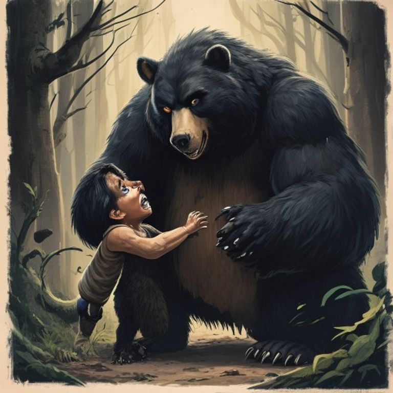 Little Black Bear Monster