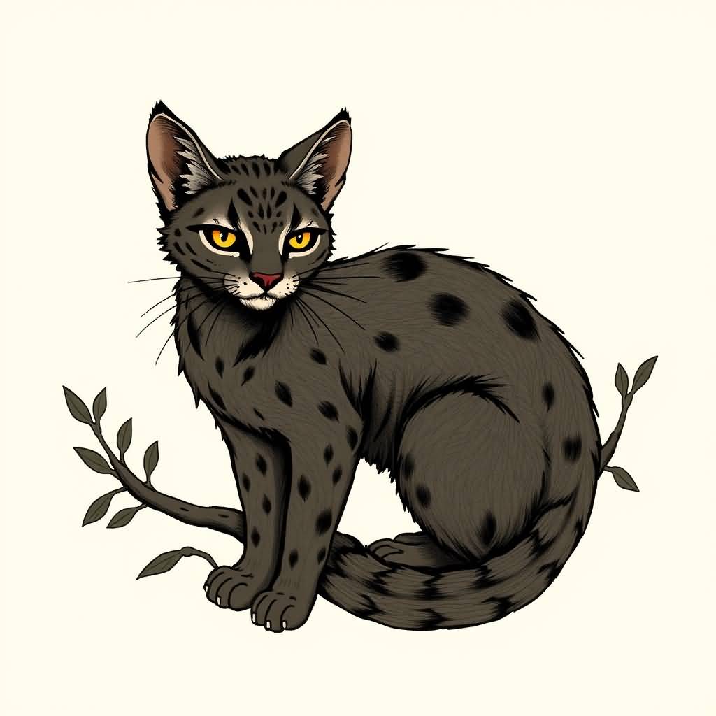 civet cat mother
