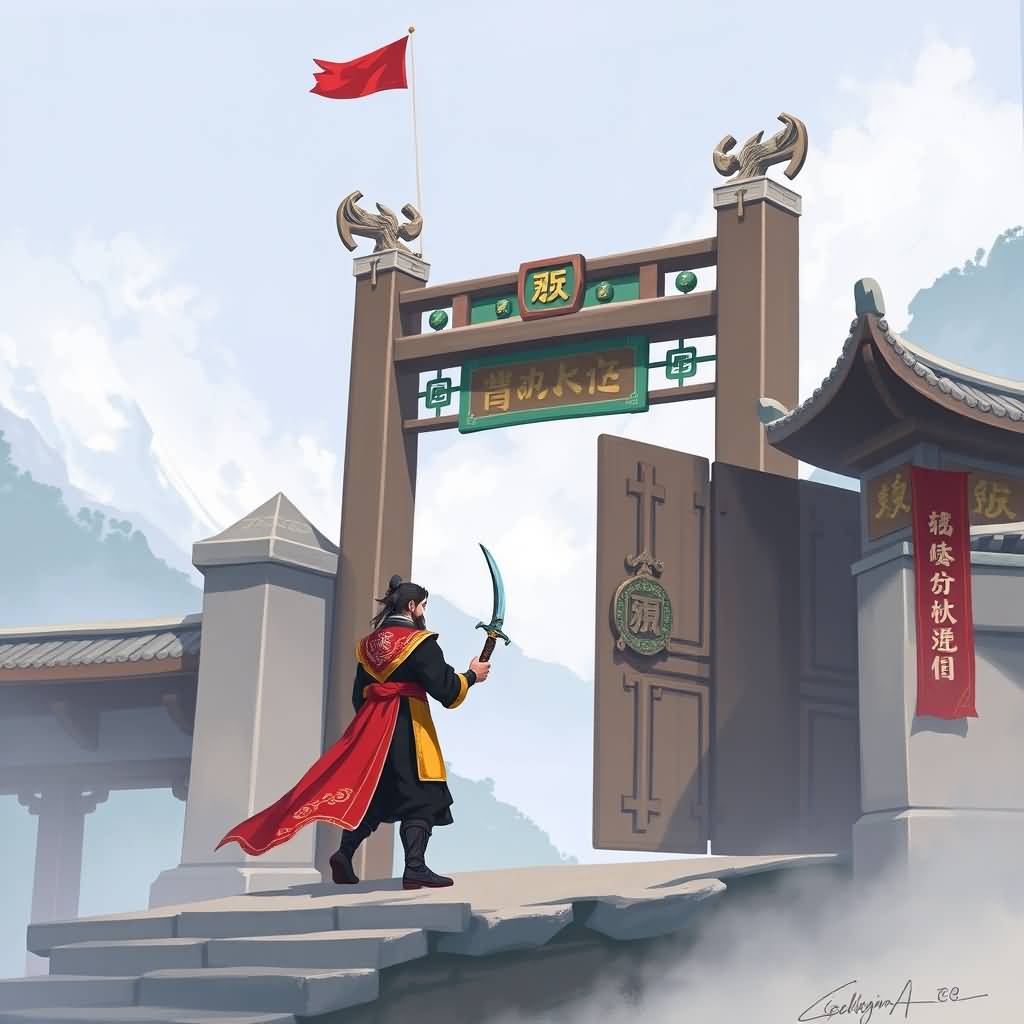 Guard At Blade Catcher Gate