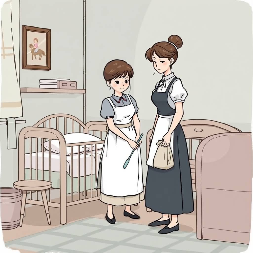cleaning maid