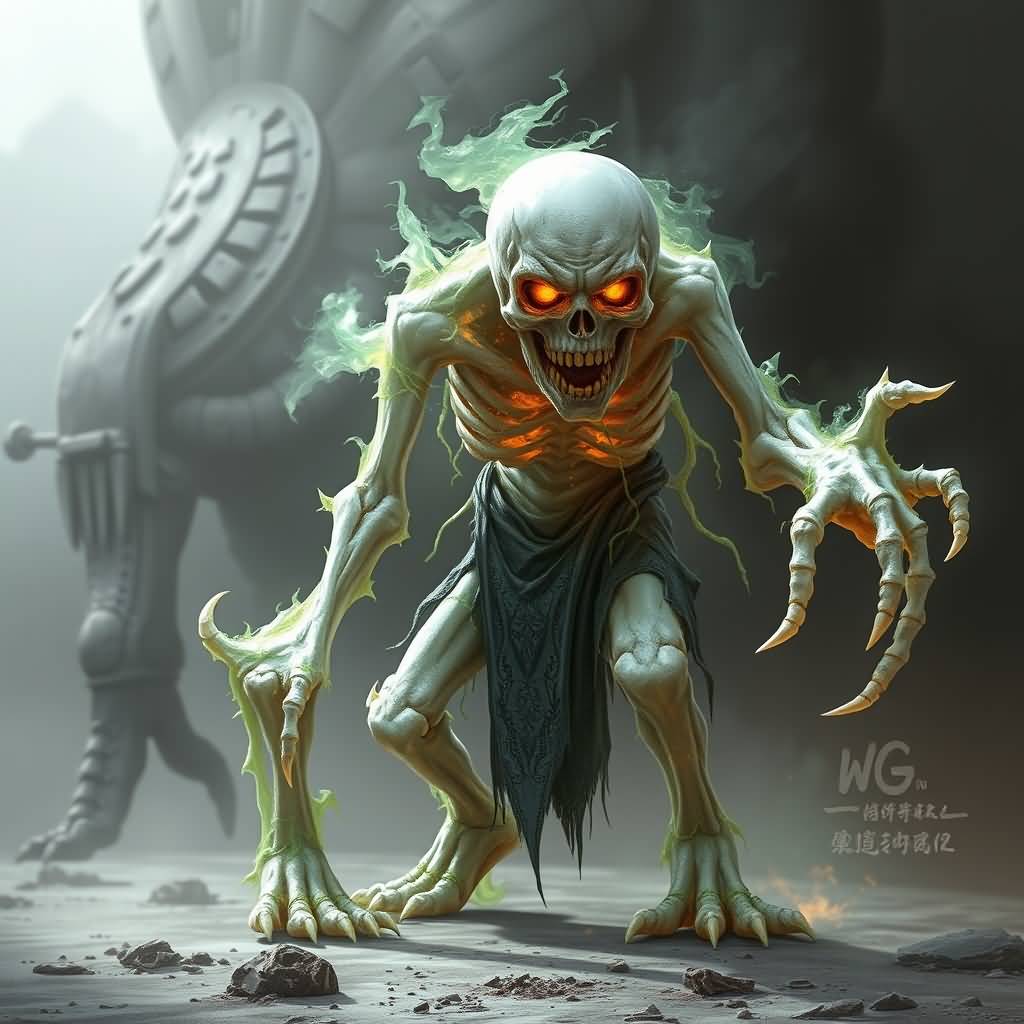 Unmelting Bone Zombie