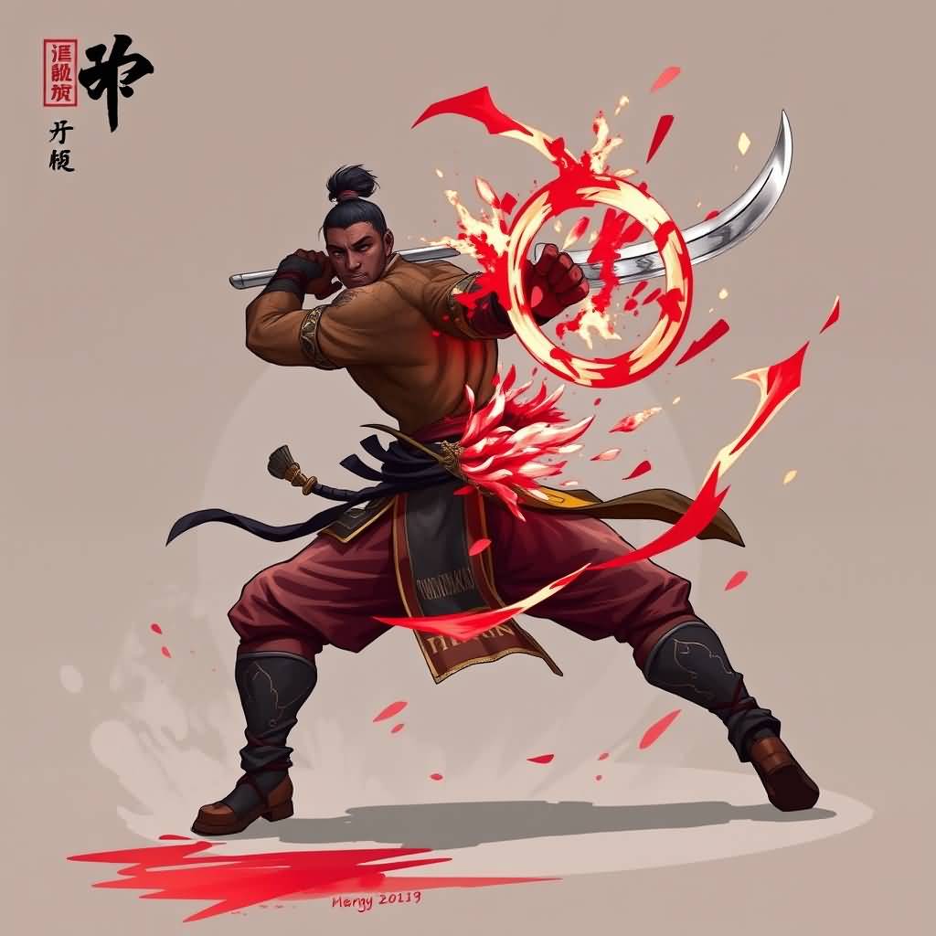 Iron Horse Seven Thieves Member (killed By Chu Fan)