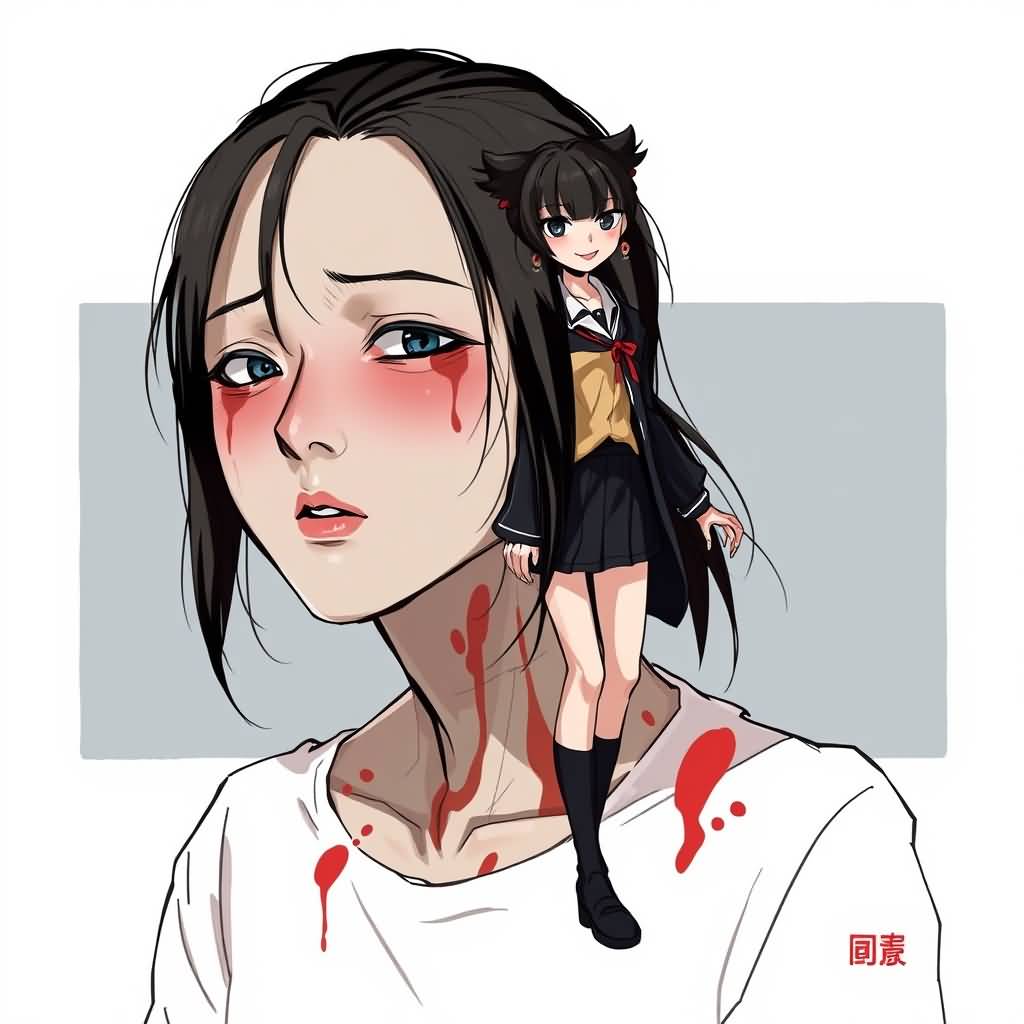 bitten female student