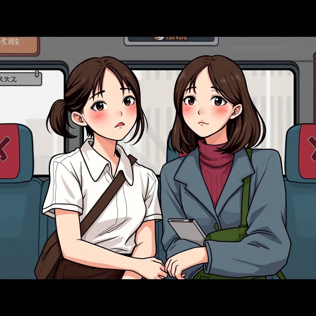 bus girl 1