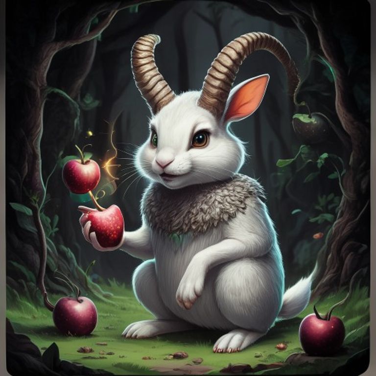 Third Horned Rabbit