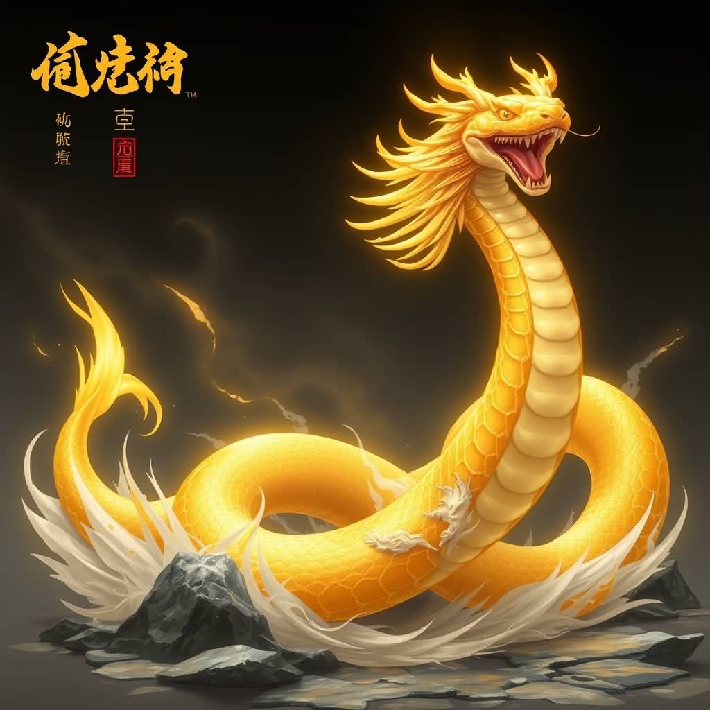 Holy Spirit Golden Snake
