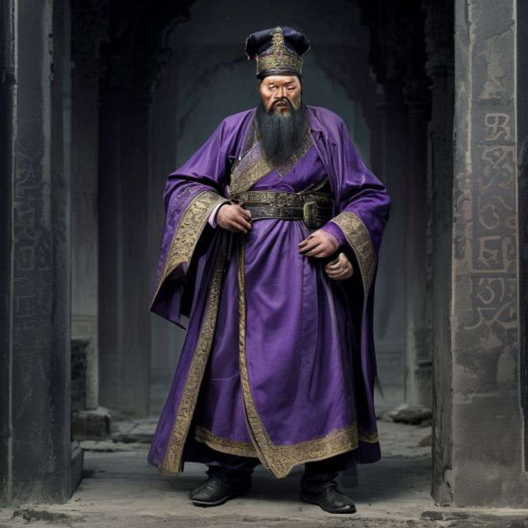 The Old Eunuch (purple Robe)