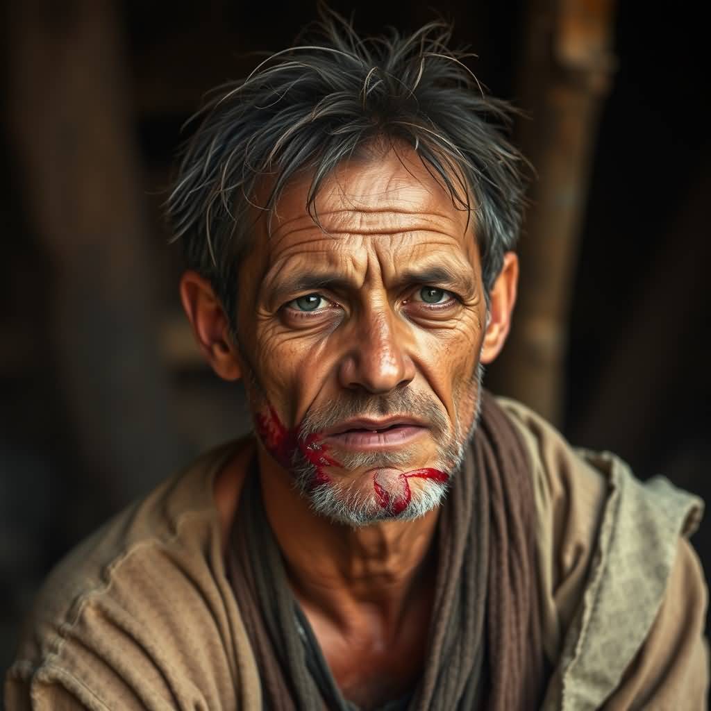 An Injured Villager (smelting Accident)
